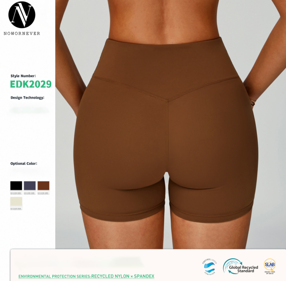 8998 Eco-Recycled Sports Bra | Women's Slim Fit Tank Top with Cutout Back | High Support Yoga Bra | Wholesale & OEM/ODM Solutions for Activewear & Sportswear Manufacturers