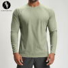 Bulk Men's Quick-Dry Sports Fitness T-Shirt - Breathable Long Sleeve, Skin-Friendly Design for Outdoor Hiking & Home | OEM, ODM, Contract Manufacturing Available!1152