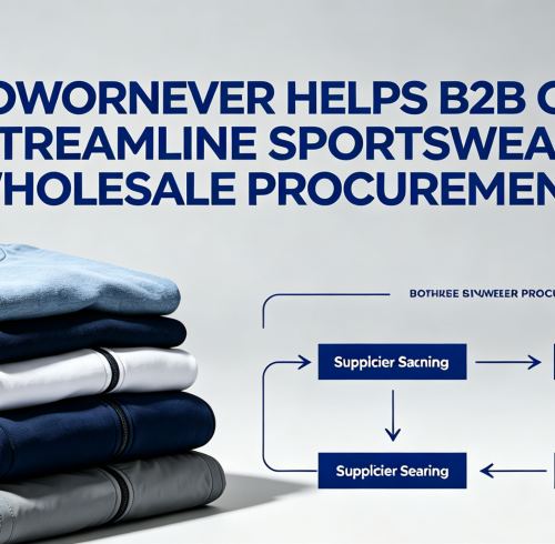 How NOWORNEVER Helps B2B Clients Streamline Sportswear Wholesale Procurement
