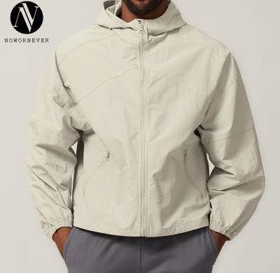 ODM & Private Label American Style Windproof Hooded Jacket – Water-Resistant Outdoor Windbreaker for Hiking and Camping – Sourced for Wholesale Markets1024