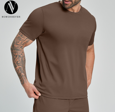5086 Wholesale Men's Fitness Sports T-Shirt - OEM & ODM Casual Round Neck Basketball and Football Tee, European & American Drop Shoulder Style, Ideal for Activewear & Gym Clothing Sourcing Agents