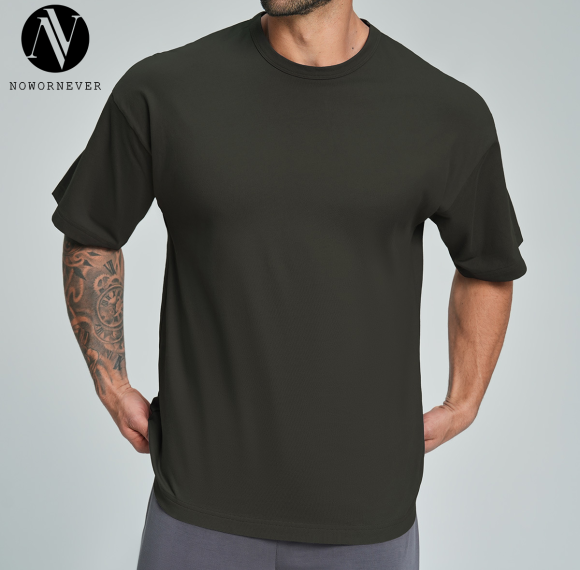 Eco-Friendly Organic Cotton Loose T-Shirt for Outdoor Sports - Breathable & Skin-Friendly - OEM, ODM, Wholesale, Sourcing Agents1504