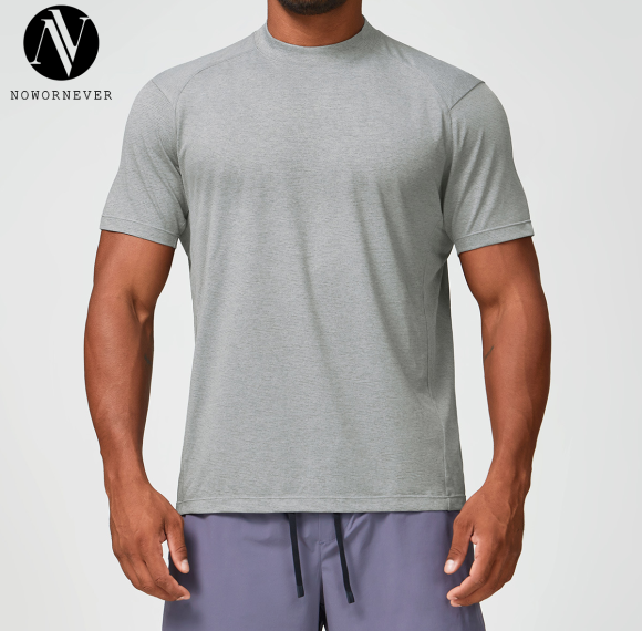 Custom Men's Quick-Dry Breathable Sports Round Neck T-Shirt | OEM, ODM, Wholesale & Sourcing Agents for Activewear & Fitness Apparel.1142