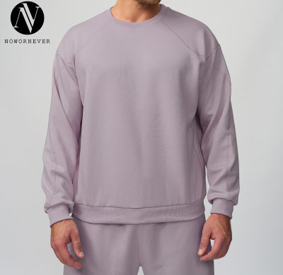 Wholesale Men's Round Neck Lightweight Warm Sports Hoodie - Perfect for Outdoor Hiking and Casual Travel | OEM & ODM Services Available for Sourcing Agents and Brands1513