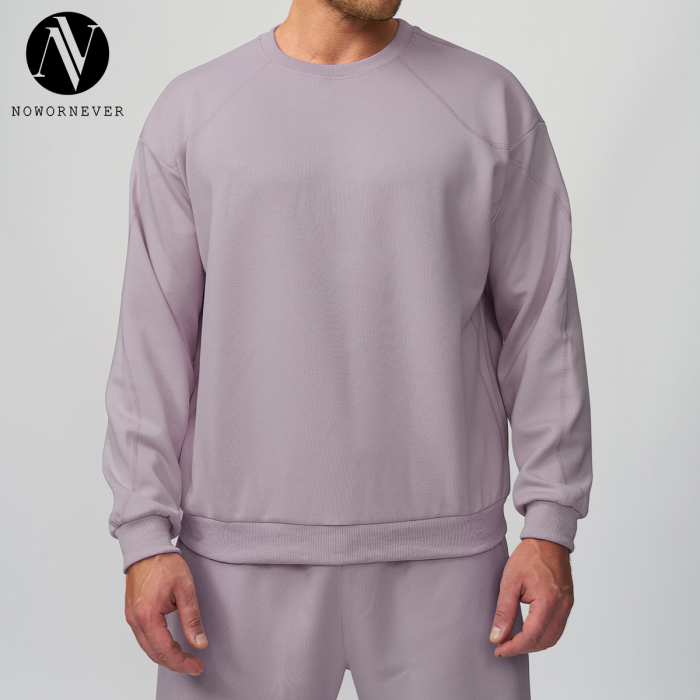 Wholesale Men's Round Neck Lightweight Warm Sports Hoodie - Perfect for Outdoor Hiking and Casual Travel | OEM & ODM Services Available for Sourcing Agents and Brands1513