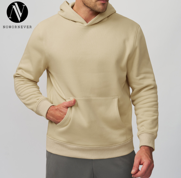 European & American Men's Heavyweight Fleece Hoodie - OEM & ODM Soft-Touch Sports Casual Wear for Commuting, Travel & Outdoor Use - Ideal for Wholesale & Sourcing Agents 1204