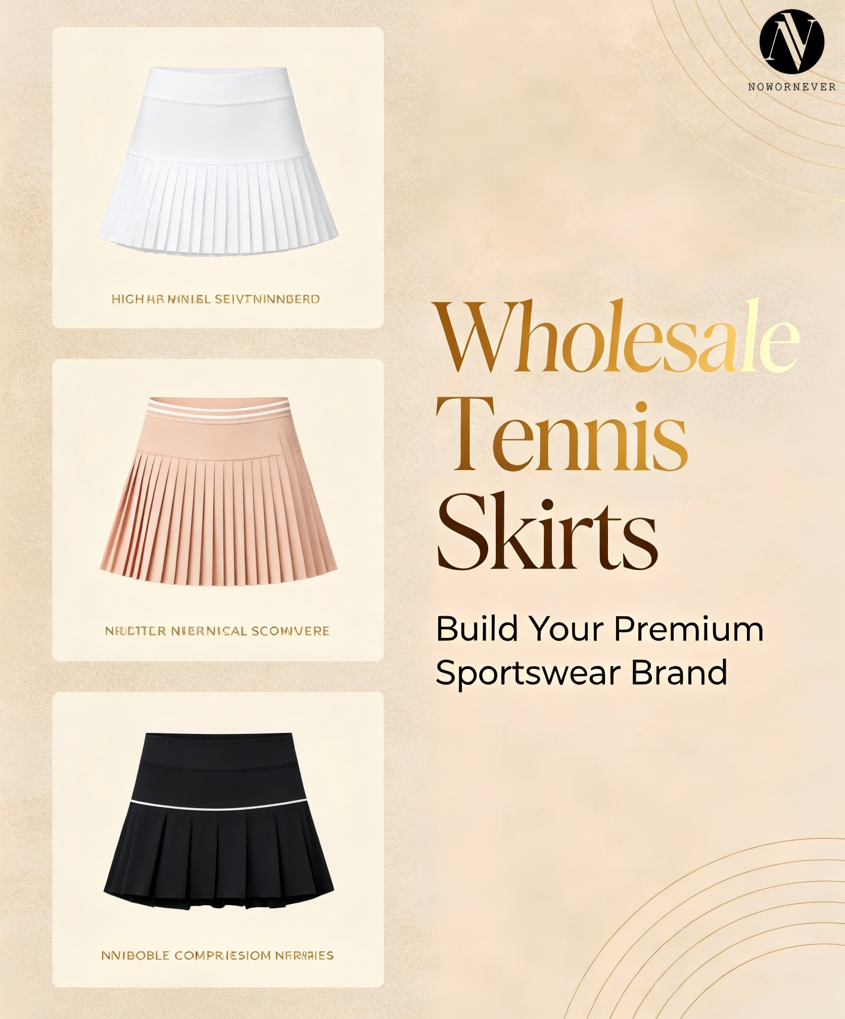 Wholesale Tennis Skirts Guide: How to Source Custom Tennis Skirts for Global Sportswear Brands
