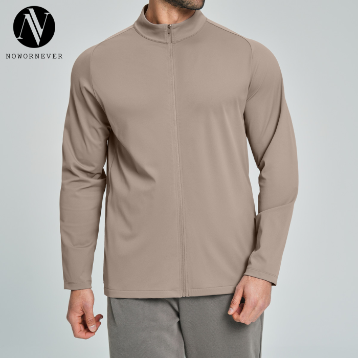 5086Cross-Border Men's Casual Fitness Jacket - OEM & ODM Manufacturing, Skin-Friendly & Breathable Design for Commuting, Hiking & Camping - Perfect for Wholesalers and Sourcing Agents