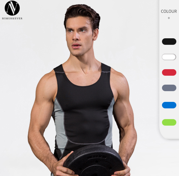 OEM & ODM Men's Compression Tank Top - Special Offer! Sports Fitness Basketball Running Elastic Moisture-Wicking Quick-Dry Apparel for Wholesale & Sourcing Agents1009