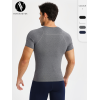 Men's High-Elastic Compression Training T-Shirt - Short Sleeve, Breathable, Quick-Dry, Moisture-Wicking Running Tee | Offering OEM, ODM, Bulk Orders & Sourcing Agent Services51232
