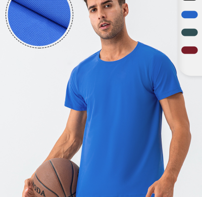 Custom Men's Quick-Dry Sportswear - OEM & ODM Breathable Short Sleeve Nylon T-Shirt for Summer Fitness & Casual Use, Ideal for Wholesalers31223