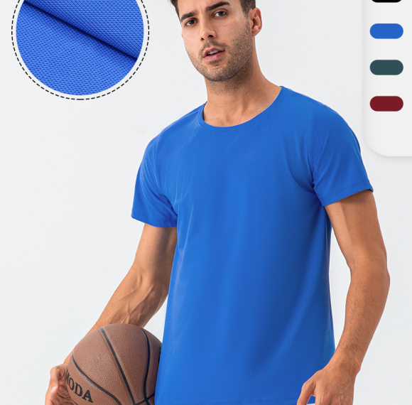 Custom Men's Quick-Dry Sportswear - OEM & ODM Breathable Short Sleeve Nylon T-Shirt for Summer Fitness & Casual Use, Ideal for Wholesalers31223