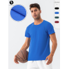 Custom Men's Quick-Dry Sportswear - OEM & ODM Breathable Short Sleeve Nylon T-Shirt for Summer Fitness & Casual Use, Ideal for Wholesalers31223