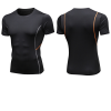 OEM & ODM Men's Compression Short Sleeve Sports Training Fitness Wear - High-Elastic, Quick-Dry, Moisture-Wicking Breathable T-Shirt for Wholesale & Sourcing Agents91204