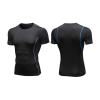 OEM & ODM Men's Compression Short Sleeve Sports Training Fitness Wear - High-Elastic, Quick-Dry, Moisture-Wicking Breathable T-Shirt for Wholesale & Sourcing Agents91204