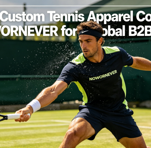 NOWORNEVER Launches New Collection for Custom Tennis Apparel: Strengthening Global Supply for B2B Buyers