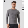 Men's Sports Fitness Nylon Compression Quick-Dry T-Shirt - Breathable Long Sleeve Running Wear | OEM, ODM, Wholesale, Sourcing Agents41523