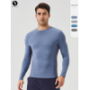 Wholesale Men's Autumn Fitness Long Sleeve Quick-Dry Running Sports T-Shirt - High-Elastic Compression Top for Outdoor Use - OEM & ODM Services Offered for Sourcing Agents, Style 41524