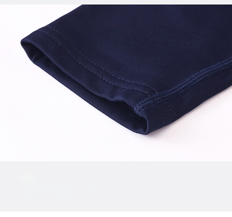 Men's V-neck compression training wear
