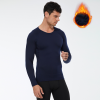 OEM/ODM Winter Fleece-Lined Men's Fitness Long Sleeve Compression Training Quick-Dry High-Elastic Running T-Shirt - Perfect for Wholesalers and Sourcing Agents01512