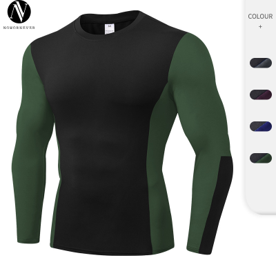 OEM & ODM Special Offer: Men's Fitness Quick-Dry Long Sleeve Sports Running T-Shirt - High-Elastic Moisture-Wicking Compression Wear for Wholesale & Sourcing Agents01508