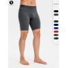 OEM & ODM Men's Compression Fitness Shorts with Zip Pocket - PRO High-Elastic Moisture-Wicking Quick-Dry Running Training Sports Shorts for Wholesale & Sourcing Agents | Style 11407