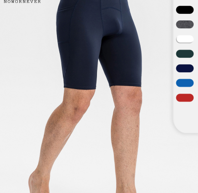 Men's Compression Sports Shorts - Quick-Dry High-Elastic Training Pants with Pocket | OEM & ODM Available for Wholesale, Sourcing Agents - Ideal for Fitness & Running11408