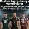Wholesale Custom Rugby Jerseys: How to Choose the Right Rugby Jersey Manufacturer for Your Brand