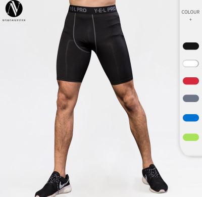 OEM & ODM Men's PRO Sports Fitness Running Compression Training Shorts | Quick-Dry Technology | Perfect for Gym & Outdoor Activities | Wholesale & Sourcing Agents Welcome | Model 1034