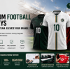Custom Football Jerseys Surge Ahead of Global Football Events: How NOWORNEVER Supports Modern Teamwear Demand