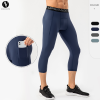 High-Quality Men's Nylon Fitness Pants | Quick-Dry & High-Elastic Sports Compression for Basketball Training | OEM, ODM, and Wholesale Opportunities Available21337