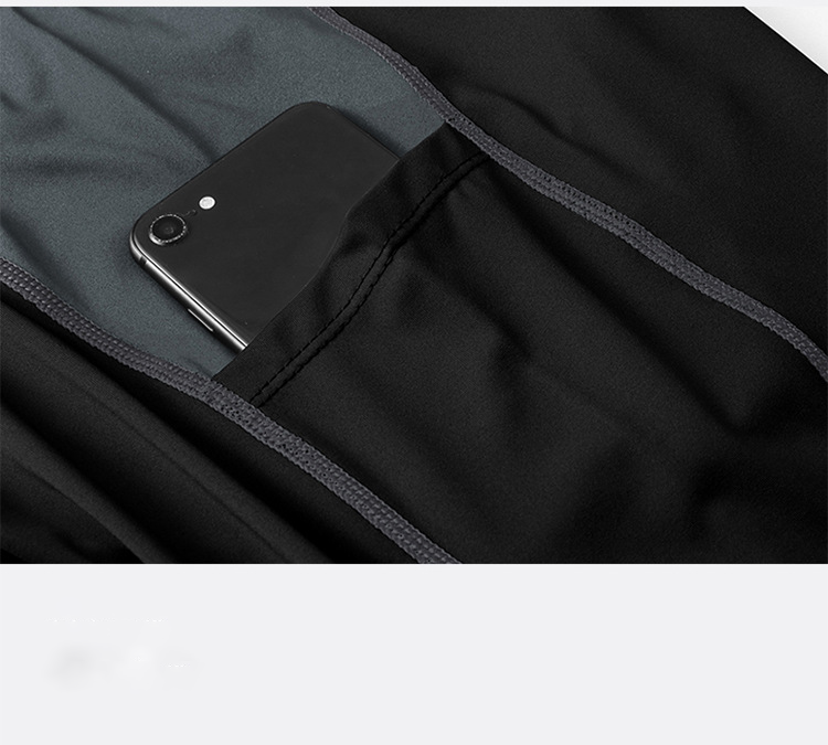 high-elastic compression trousers