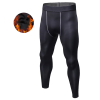 1022Custom OEM & ODM Winter Fleece-Lined PRO Sports Compression Long Pants | Quick-Dry Fitness Apparel, Moisture-Wicking Slim-Fit | Ideal for Wholesale & Sourcing in North America & Europe