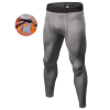 1022Custom OEM & ODM Winter Fleece-Lined PRO Sports Compression Long Pants | Quick-Dry Fitness Apparel, Moisture-Wicking Slim-Fit | Ideal for Wholesale & Sourcing in North America & Europe