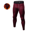 1022Custom OEM & ODM Winter Fleece-Lined PRO Sports Compression Long Pants | Quick-Dry Fitness Apparel, Moisture-Wicking Slim-Fit | Ideal for Wholesale & Sourcing in North America & Europe