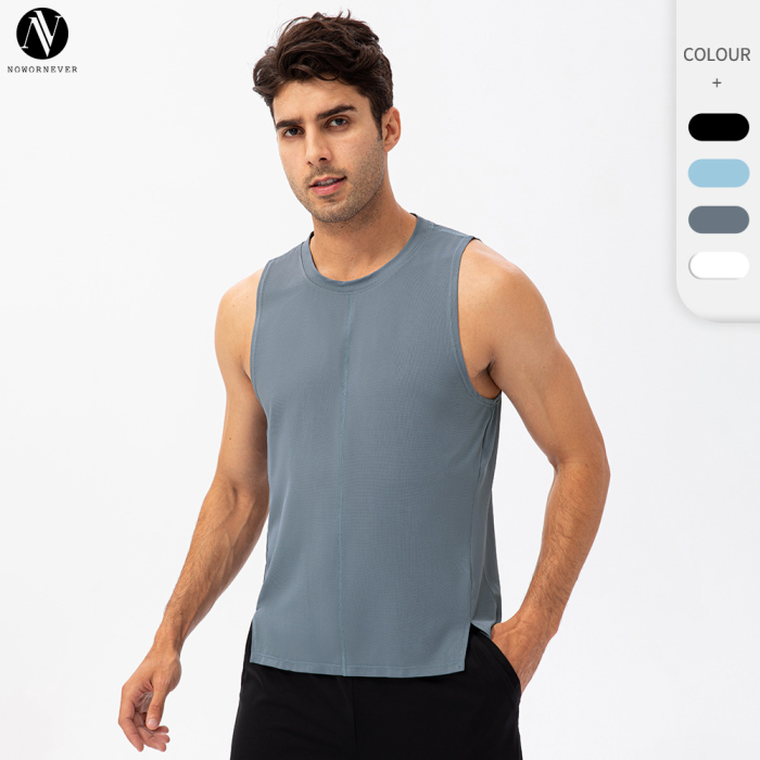 Men's Quick-Dry Basketball Running Tank Top - Summer Loose Fitness Vest | OEM/ODM Manufacturing and Wholesale Solutions for Activewear21113