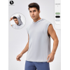 OEM & ODM European & American Men's Wide-Strap Sports Vest - Loose Quick-Dry Basketball Running Hooded Fitness Tank Top 41116 | Wholesale Activewear and Sourcing Agents