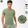 Spring/Summer Men's Loose Running Quick-Dry T-Shirt - Short Sleeve, Round Neck, Moisture-Wicking Fabric | Custom OEM & ODM Manufacturing for Wholesale21220