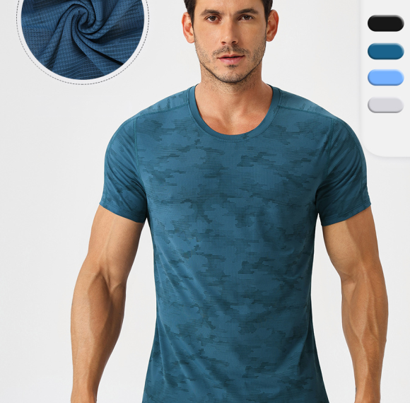 Wholesale Men's Breathable Cooling T-Shirt - Loose Fit Short Sleeve for Outdoor Running & Fitness Training | OEM, ODM & Sourcing Agent Services Available51231