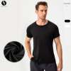 Eco-Friendly Men's Quick-Dry Sports Short Sleeve Top | Breathable Loose-Fit for Running | Partner with Us for OEM, ODM, and Wholesale Opportunities!21222