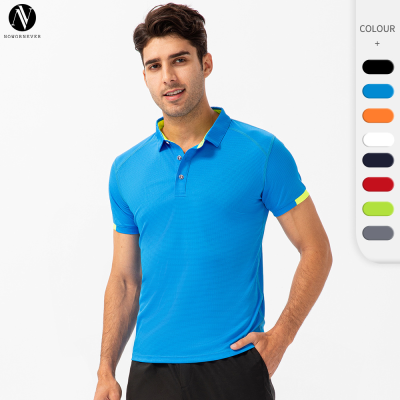 D15012Men's Summer Polo Shirt - OEM/ODM Short Sleeve Sports Design, Loose and Breathable Quick-Dry Fitness Running Training T-Shirt | Ideal for Wholesale Supply and Sourcing Agents | Perfect Activewear Solution