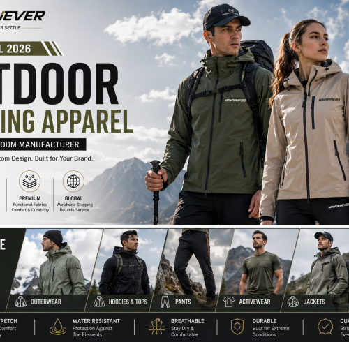 New Outdoor Sporting Apparel Collection Launch: How NOWORNEVER Helps B2B Buyers Stay Ahead in 2026