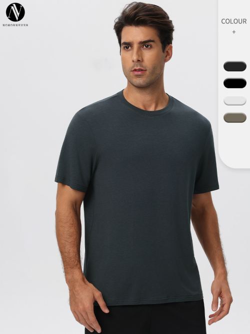 Custom OEM Men's Antibacterial Quick-Dry Sports T-Shirt - Breathable Short Sleeve for Running, Fitness & Outdoor Activities - Ideal for Wholesale & Sourcing Agents61201
