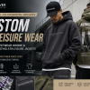 Custom Athleisure Wear Guide: How to Source Custom Streetwear Hoodies and Custom Printing Athleisure Jackets