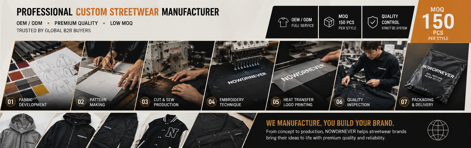 Top 10 Custom Streetwear Manufacturer Trends in 2026: Best Custom Streetwear Jacket Ideas for Modern Brands