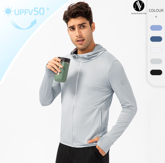 D15011A lightweight, breathable long sleeve jacket offering UPF 50+ UV defense, designed for summer sports and outdoor wear. We are a reliable OEM/ODM partner for wholesale, private label, and bulk sun protection apparel, serving brands and importers in North America, Europe, and the Middle East.