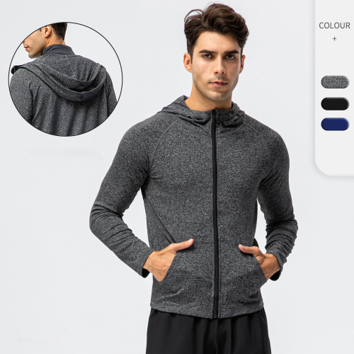 Men's Autumn/Winter Sports Jacket & Hoodie 9002 | OEM ODM Wholesale Manufacturer of High-Performance Quick-Dry Activewear for Global Brands & Importers | Custom Private Label Bulk Apparel Supply for Fitness & Training