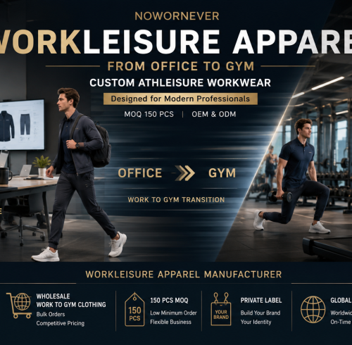 Workleisure Apparel Manufacturer Trends 2026: Why Custom Athleisure Workwear and Wholesale Work to Gym Clothing Are Reshaping Modern Uniform Programs