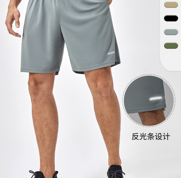Men's Quick-Dry Fitness Running Shorts OEM/ODM Manufacturer | Custom Activewear Supplier – Breathable, Loose Fit Performance Wear for Wholesale Buyers.41422