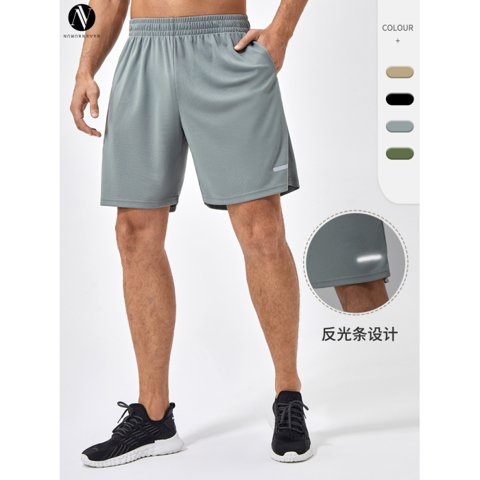Men's Quick-Dry Fitness Running Shorts OEM/ODM Manufacturer | Custom Activewear Supplier – Breathable, Loose Fit Performance Wear for Wholesale Buyers.41422